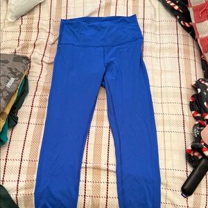 lululemon athletica Blue Leggings
